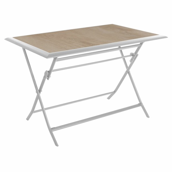 Table de jardin pliante azua en aluminium