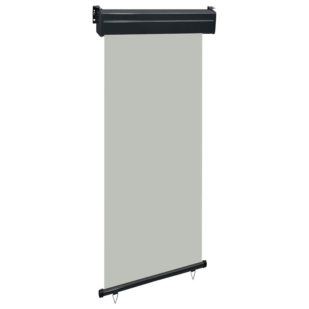 Auvent latéral de balcon 85x250 cm gris