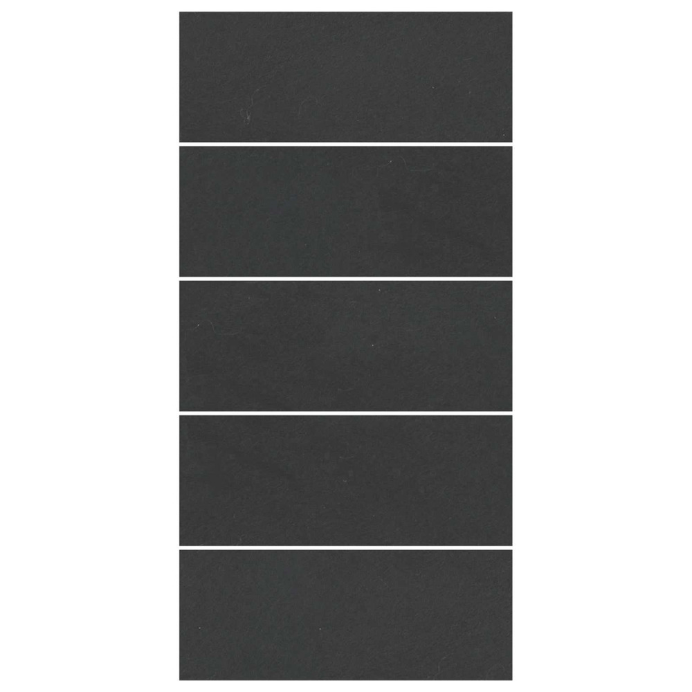 Tapis de piscine noir 550 x 280 x 0,1 cm tissu non tissé