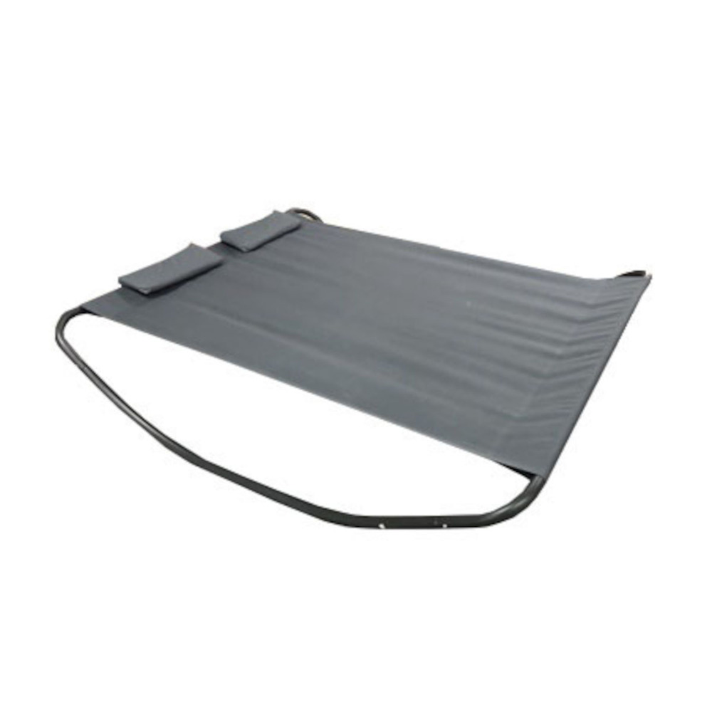 Lit bain de soleil monaco - gris anthracite - 35-701106