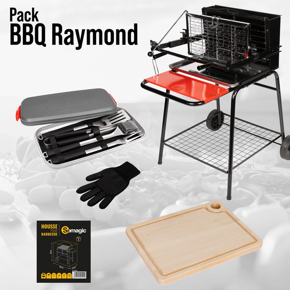 Pack barbecue foyer vertical raymond