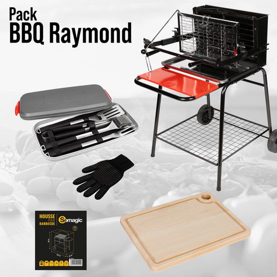 Pack barbecue foyer vertical raymond