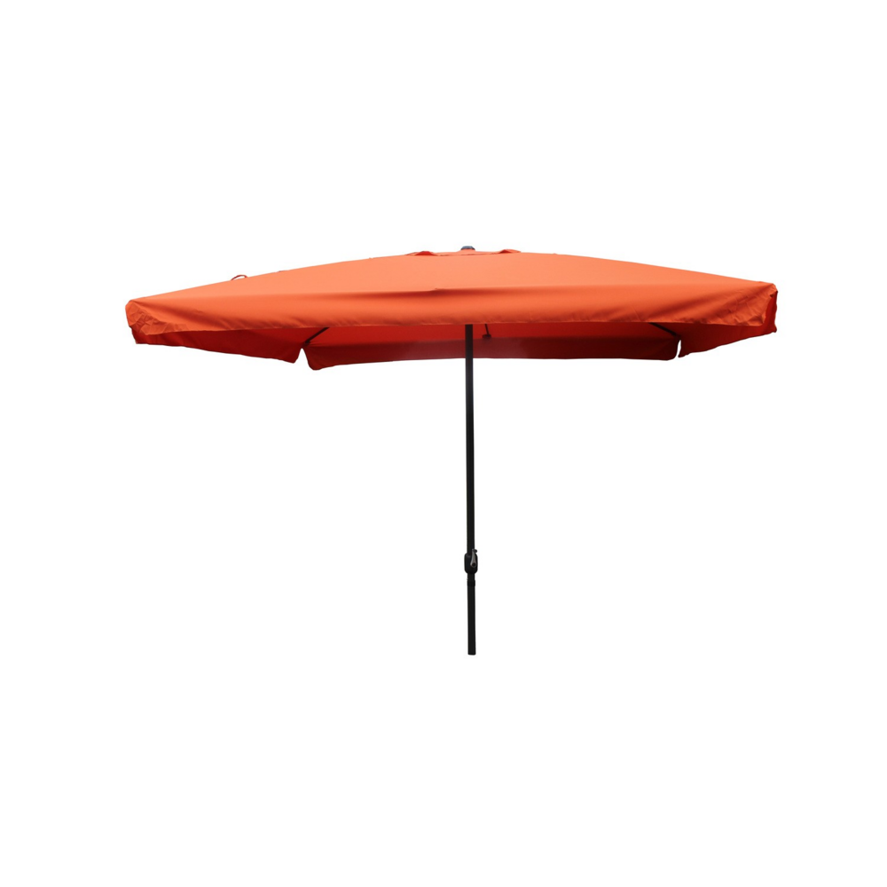 Parasol terracotta carré 2,95 x 2,95 m palerme