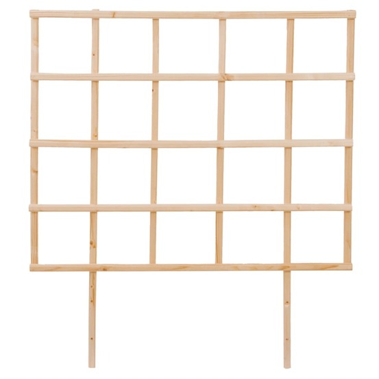 Treillis de jardinière surélevée naturel s