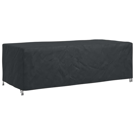 Housse pour meubles uni noir 300 x 110 x 70 cm 420d
