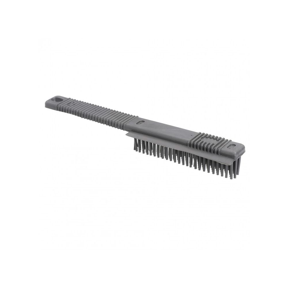 Mon ami luki - brosse magique anti-poils - gris - chien et chat - 26x5x4