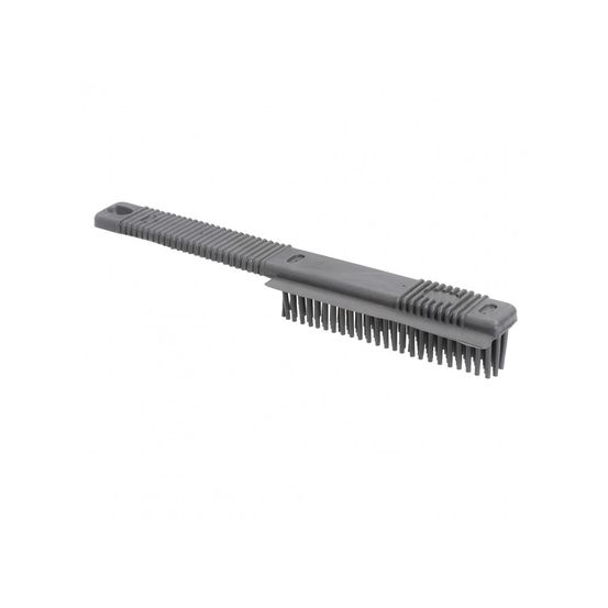 Mon ami luki - brosse magique anti-poils - gris - chien et chat - 26x5x4