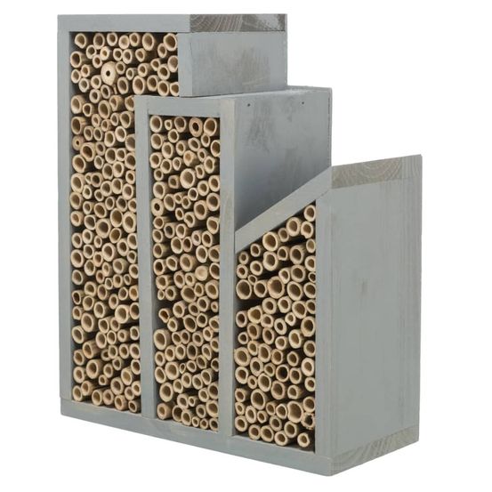 Hôtel à abeilles 30x35x12 cm bois de pin