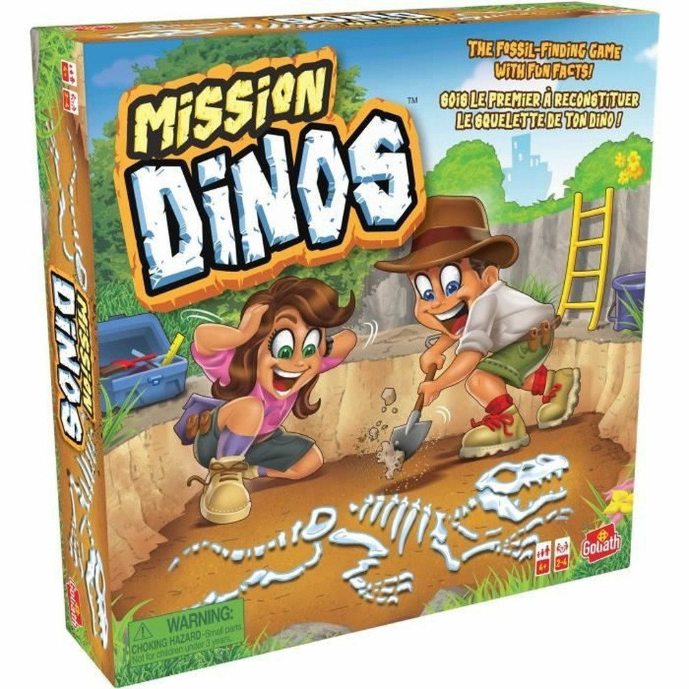 Mission dinos - jeu de plateau