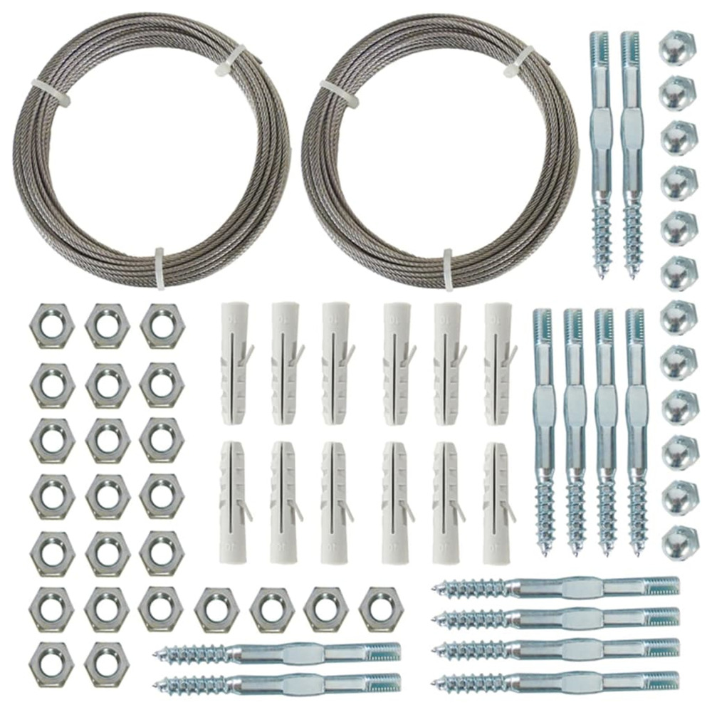 Ensemble de treillis métallique pour plantes grimpantes 2 pcs