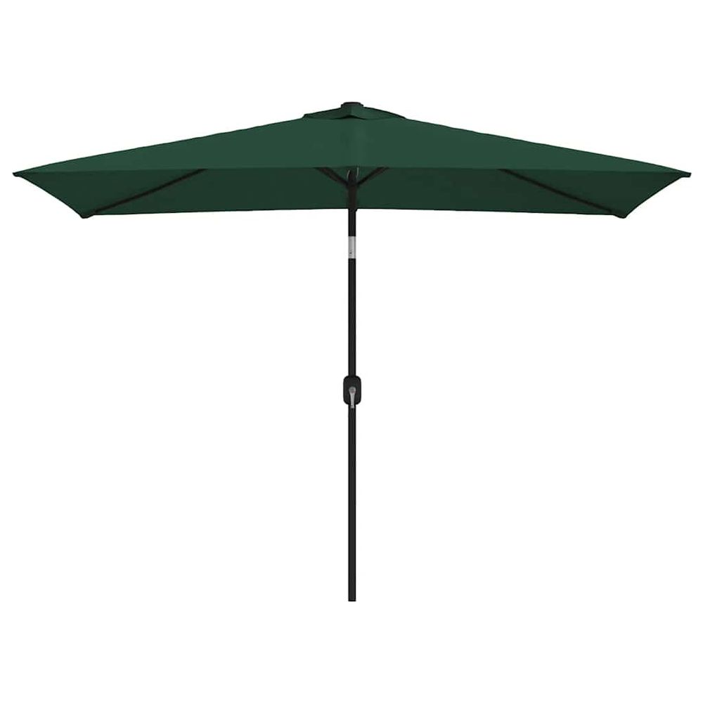 Parasol 200 x 300 cm vert rectangulaire