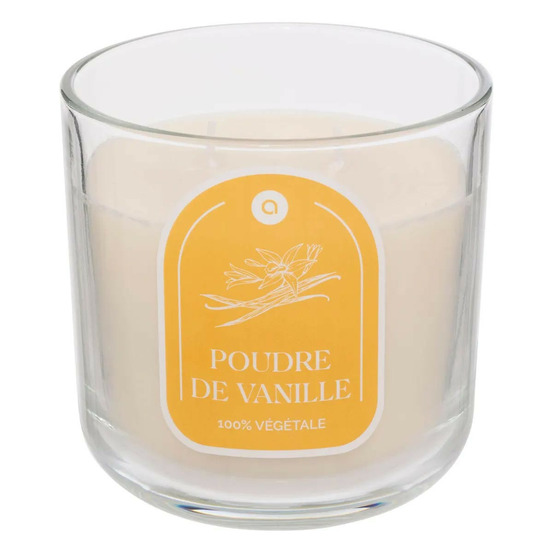 Bougie parfumée en verre