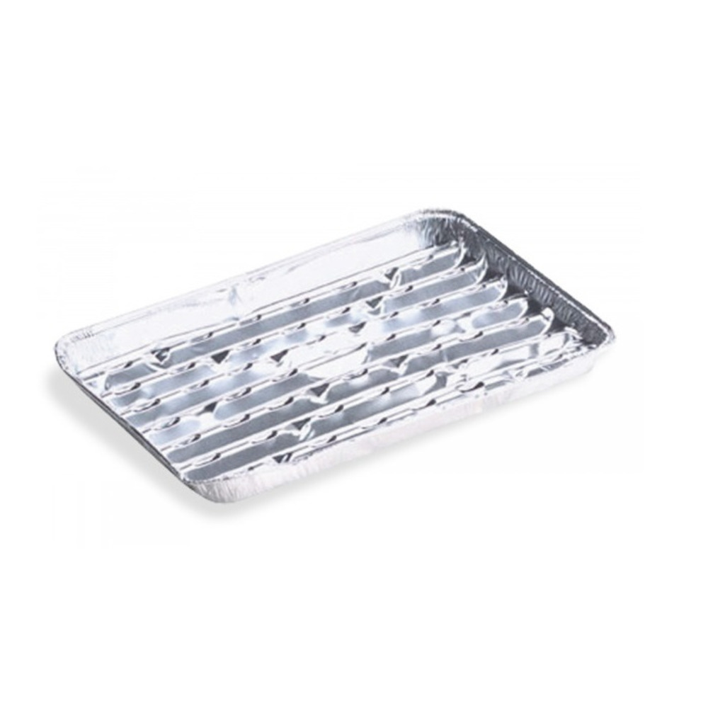 Lot de 5 grandes barquettes aluminium pour barbecue cook'in garden