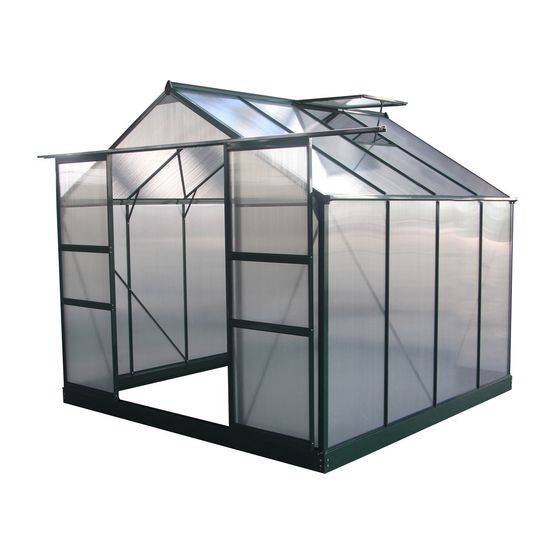 Serre jardin polycarbonate