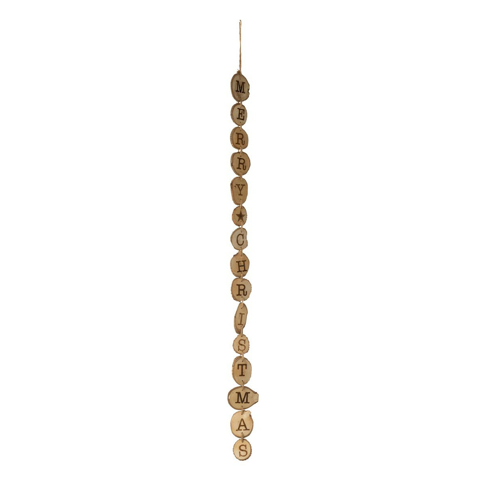 Guirlande déco en bois 