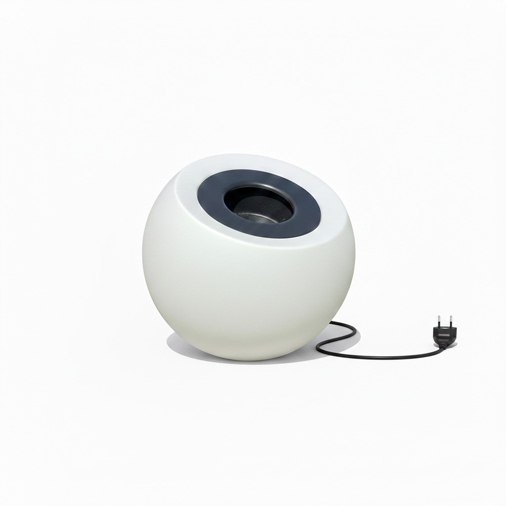 Pot de fleurs rond lumineux xxl dolce vita 300l