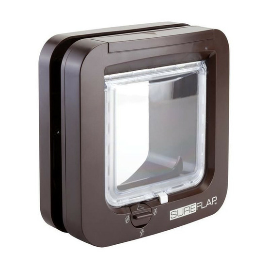 Sureflap chatiere a puce electronique marron