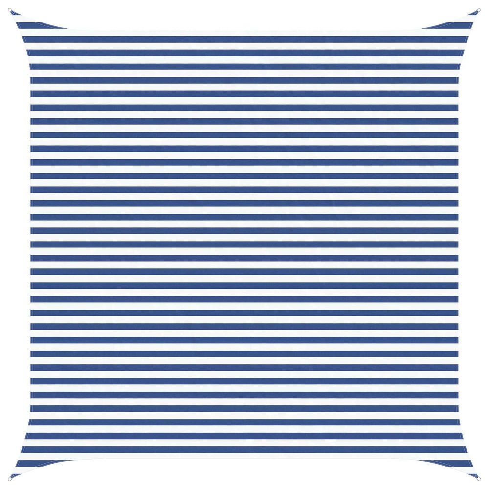 Voile d'ombre 4,5 x 4,5 m 100 % polyester oxford carré
