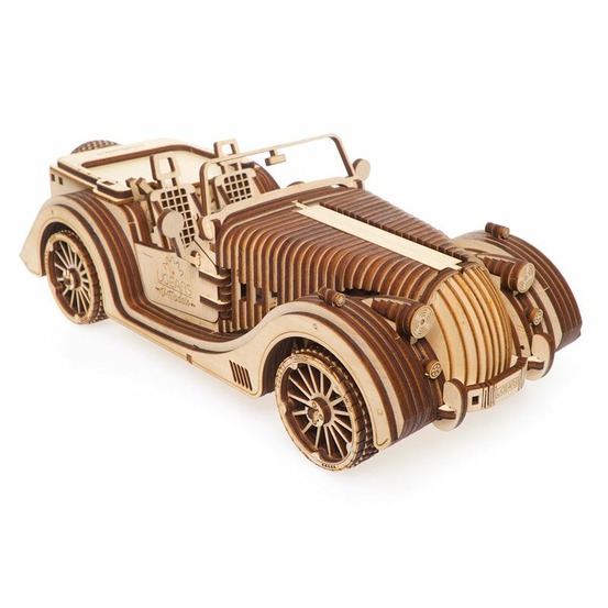 Maquette en bois 3d - roadster