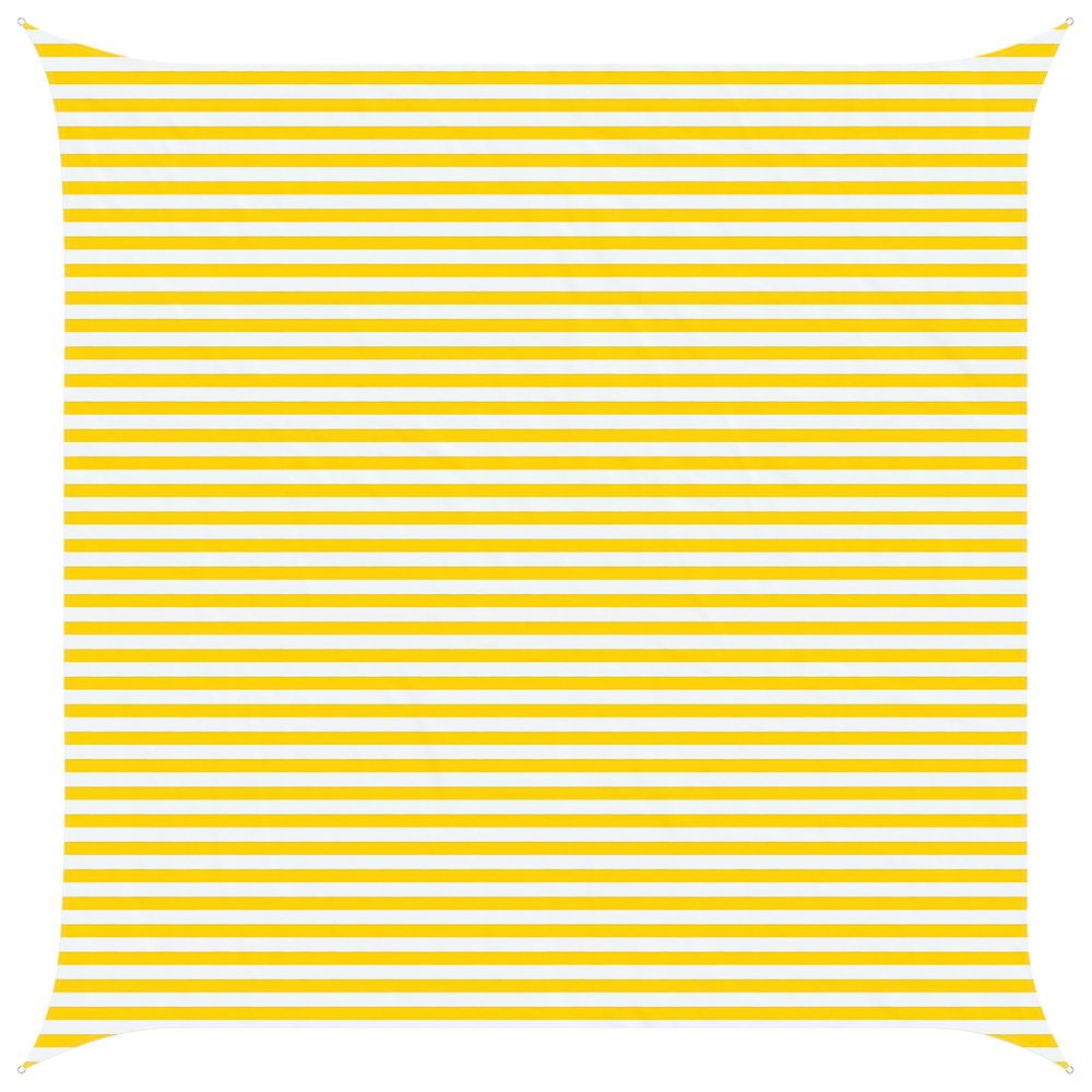 Voile d'ombre 5 x 5 m 100 % polyester oxford carré