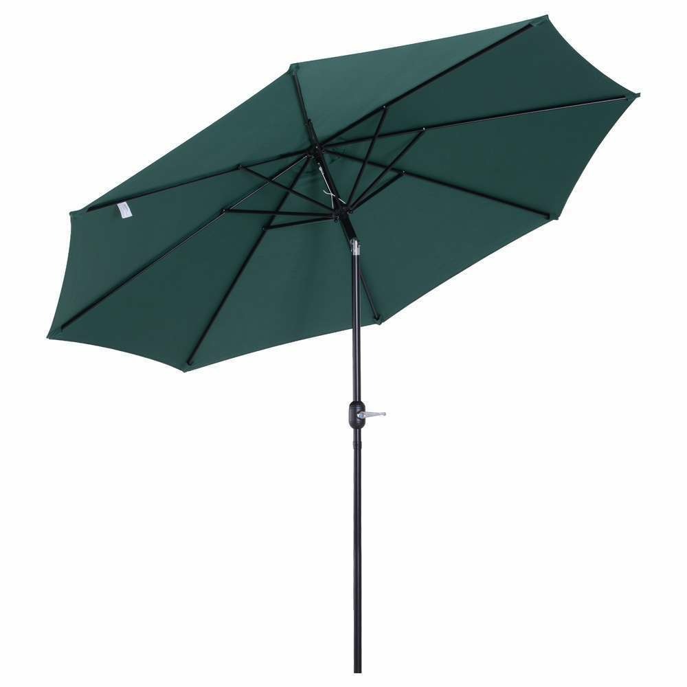 Parasol octogonal inclinable alu polyester 180 g/m² - Ø300cm