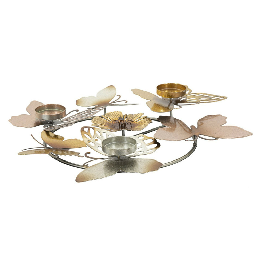 Bougeoir design en métal 