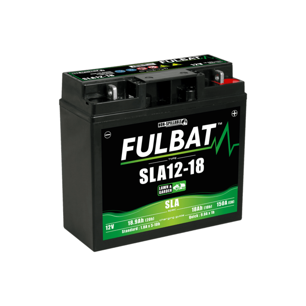 Batterie sla 12-18 etanche 12v 21.1 ah 182-77-168 - / +