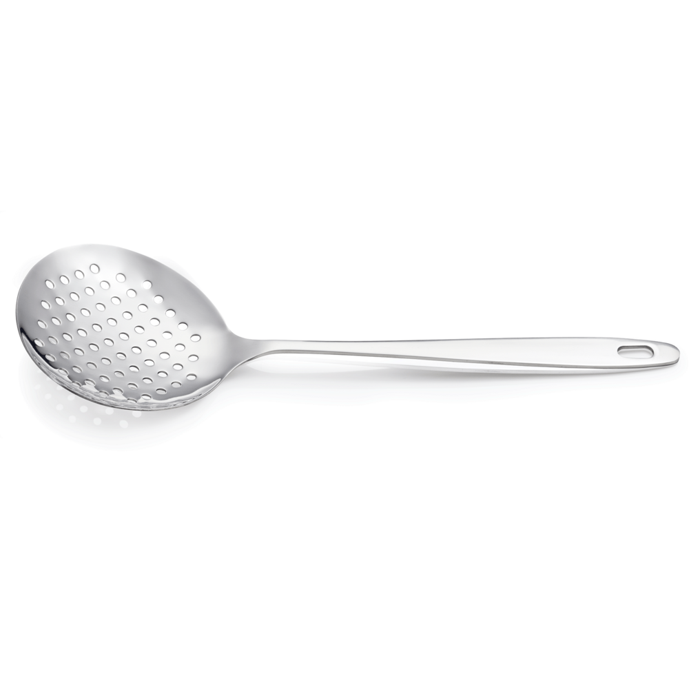 Outil de cuisine skimmer 1879 en acier inoxydable l 325 mm ø 110 mm - was germany