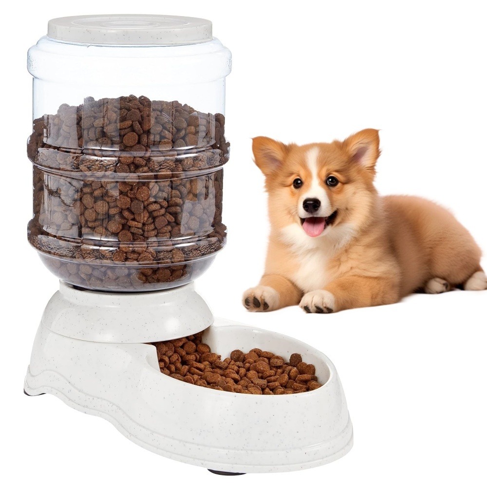 Fdistributeur automatique pour chiens et chats-gris 32*18*30cm