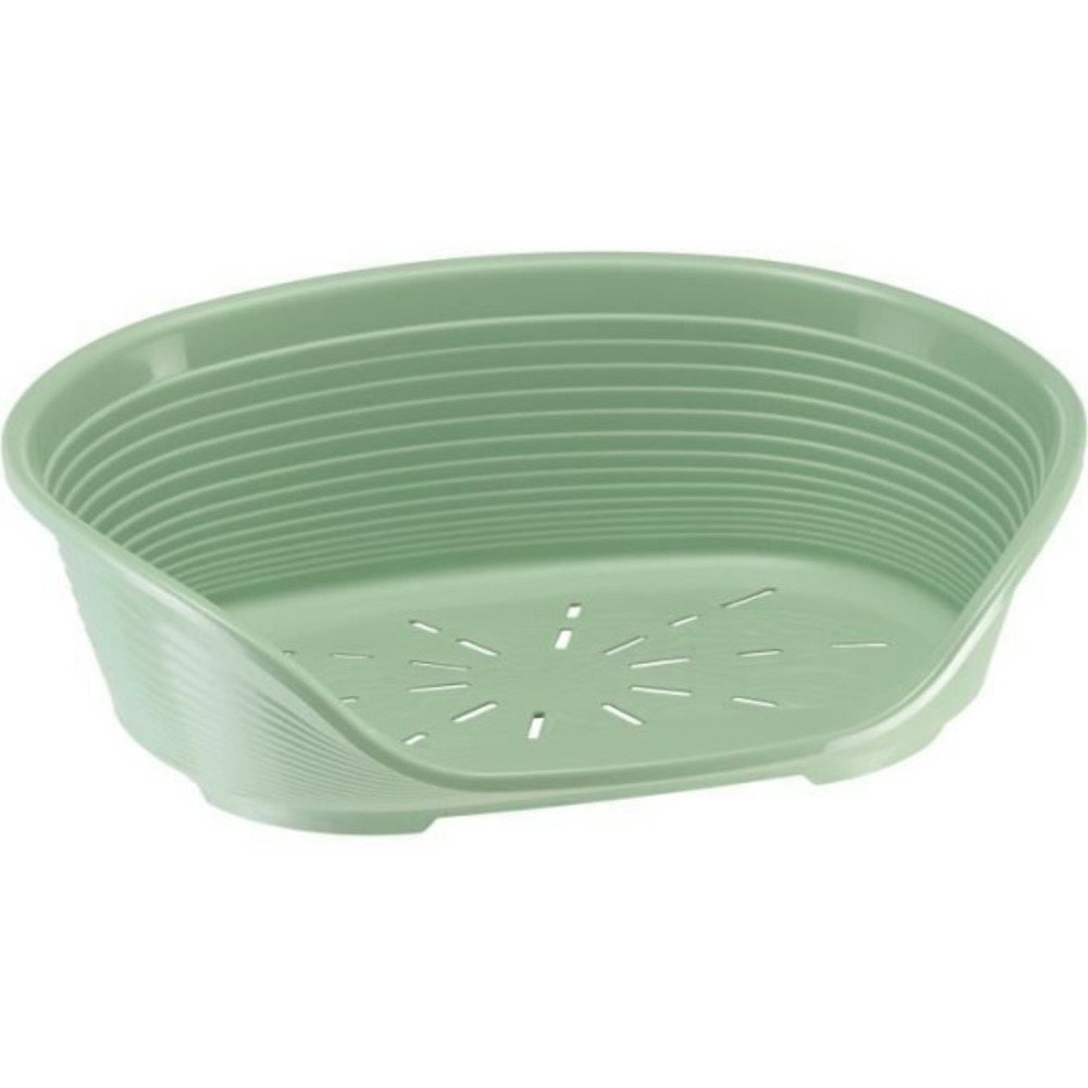 Panier-corbeille siesta deluxe taille 2 - 49*36*17,5 cm - vert -