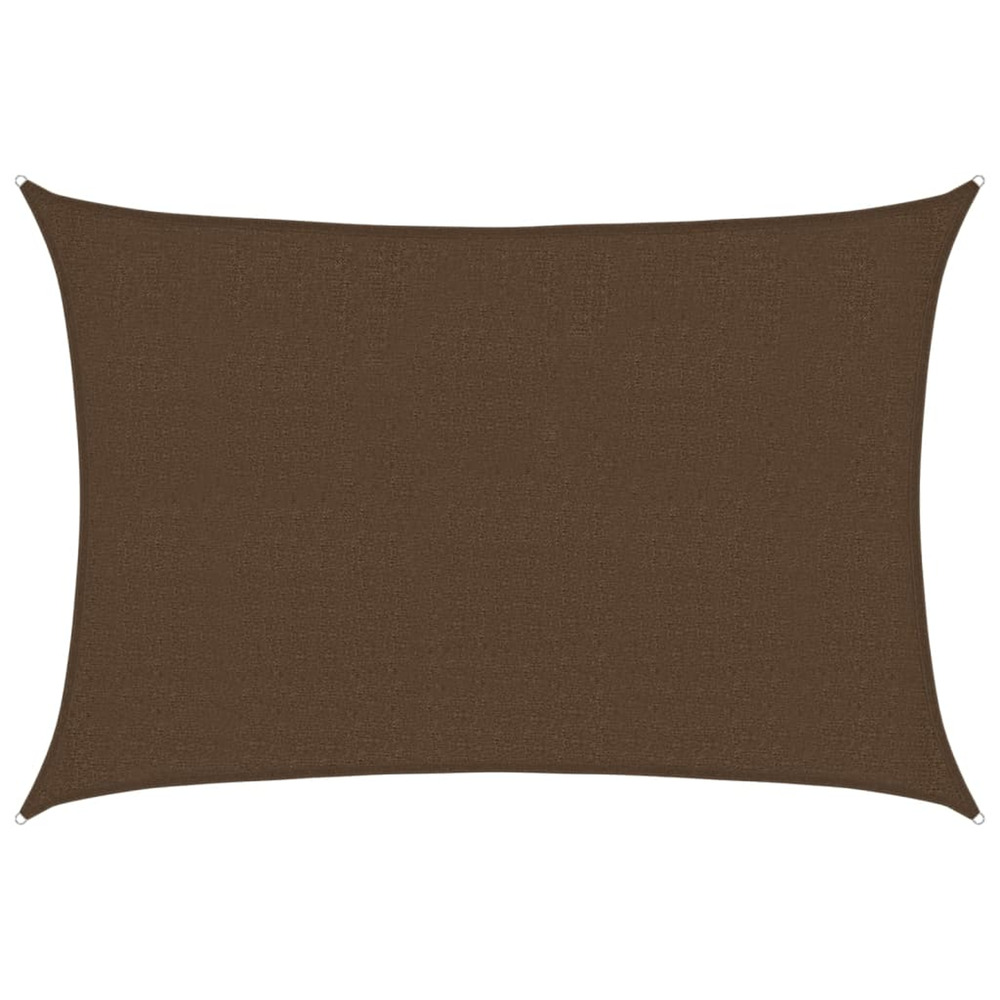 Voile d'ombrage 160 g/m² marron 2,5x4 m pehd