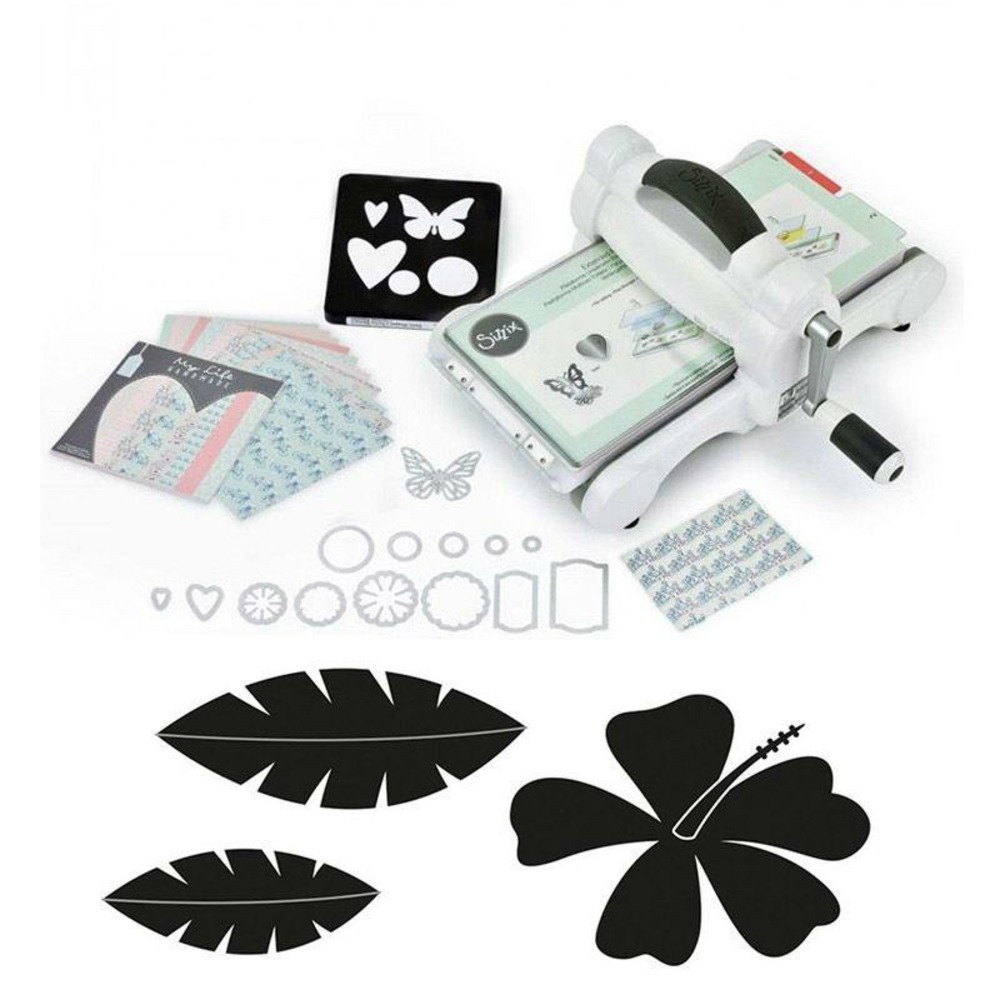 Machine de découpe big shot sizzix + matrices feuilles no stress