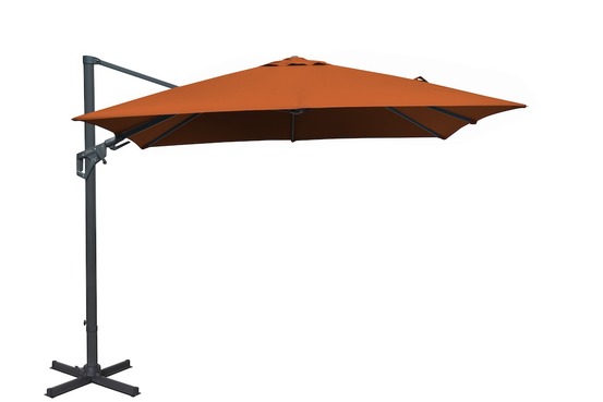 Parasol déporté - nh - aluminium - ø300 - sienne