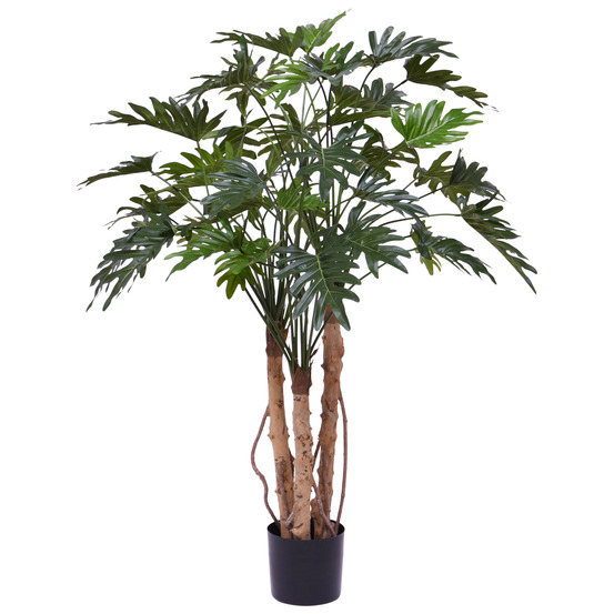 Plante artificielle philo xanadu deluxe 120cm sur tronc