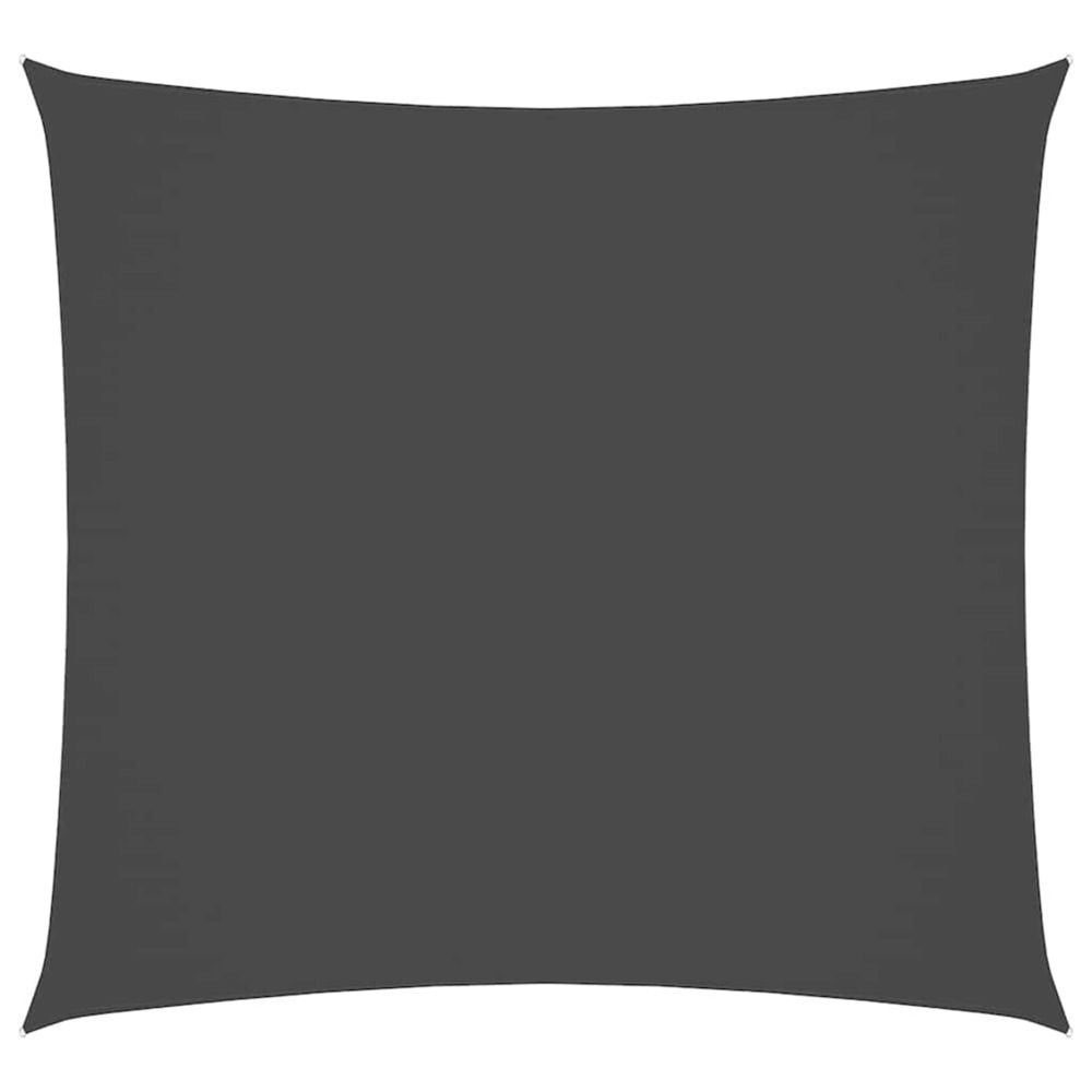 Voile de parasol tissu oxford rectangulaire 2,5x3 m anthracite