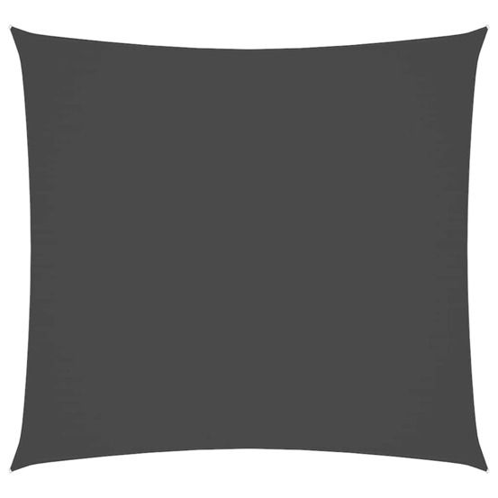 Voile de parasol tissu oxford rectangulaire 2,5x3 m anthracite