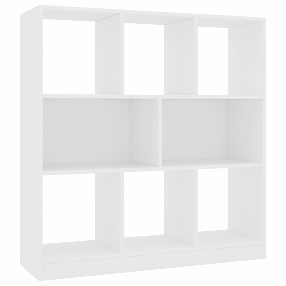 Bibliothèque blanc 97,5x29,5x100 cm bois d'ingénierie