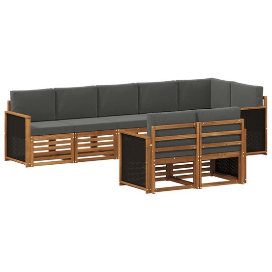 Ensemble de canapés d'extérieur 7 pc