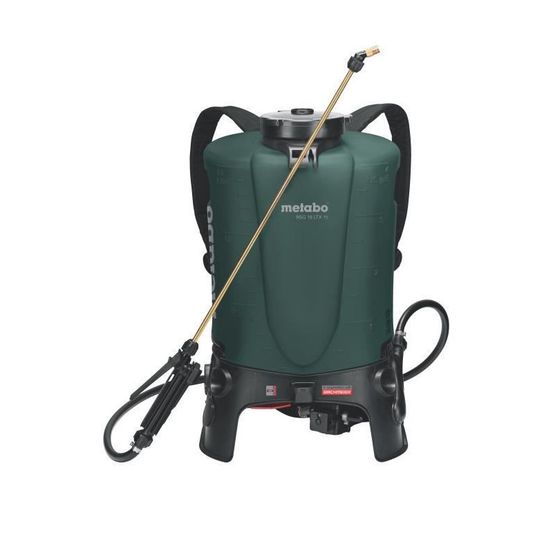 Pulverisateur dorsal sans fil rsg 18 ltx 15 metabo