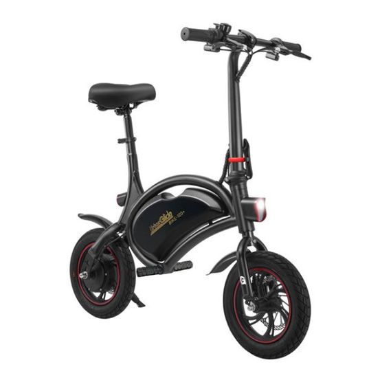 Draisienne électrique urbanglide bike 120+ 350 w noir