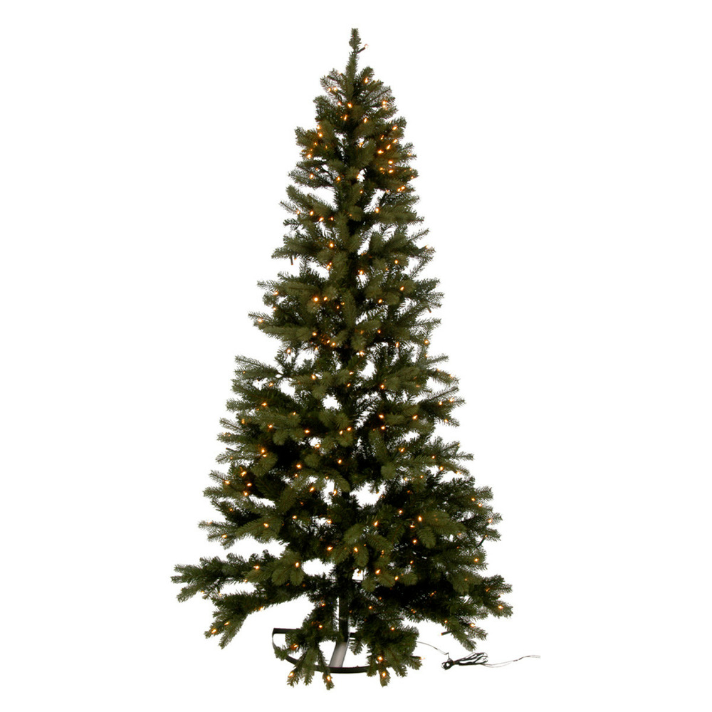 Demi sapin mural à led 