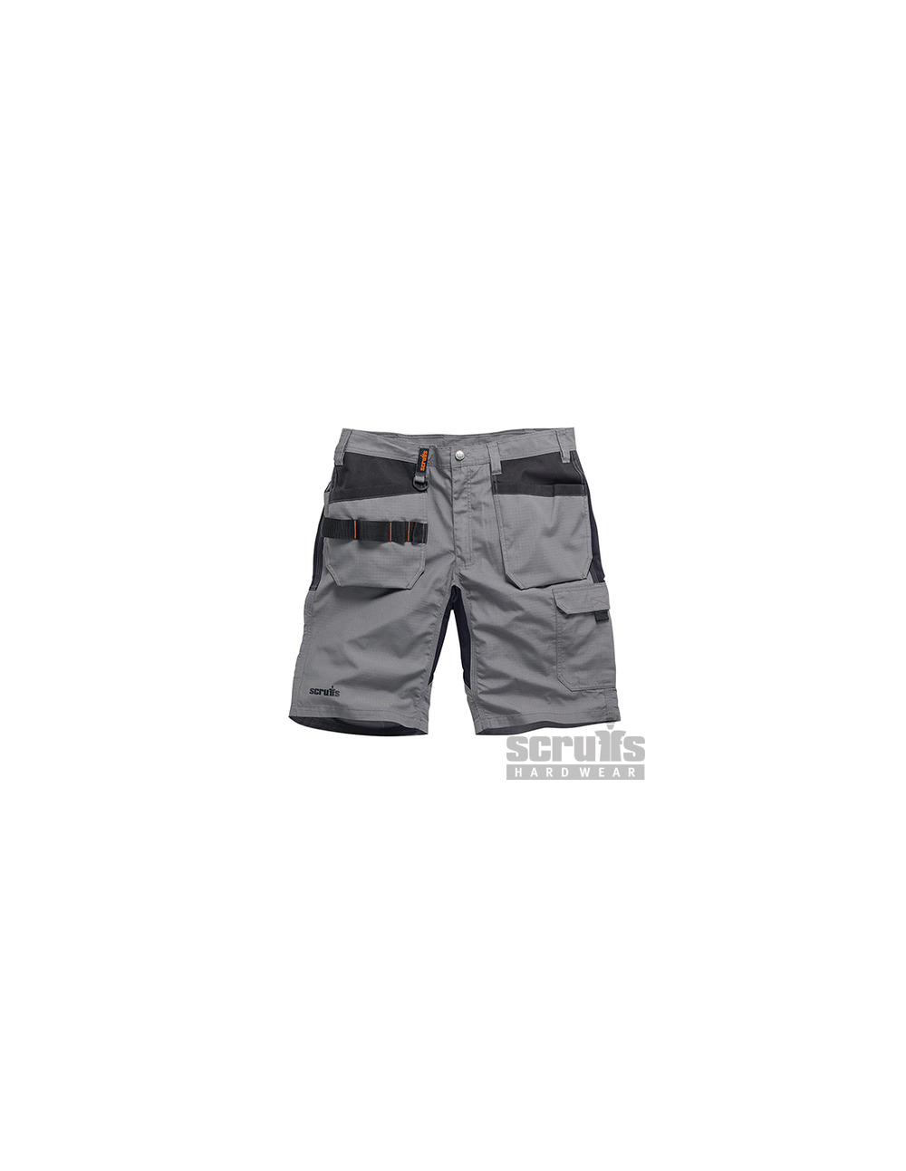 Scruffs - short de travail graphite trade flex avec poches-étuis - taille 40