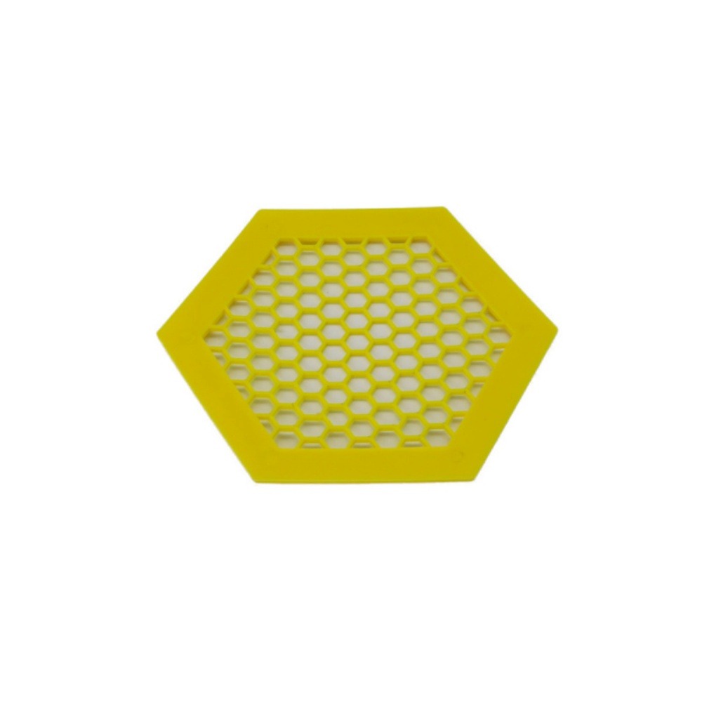 Plateau d'eau pour insectes - ruche avec bordure solide flottant jaune