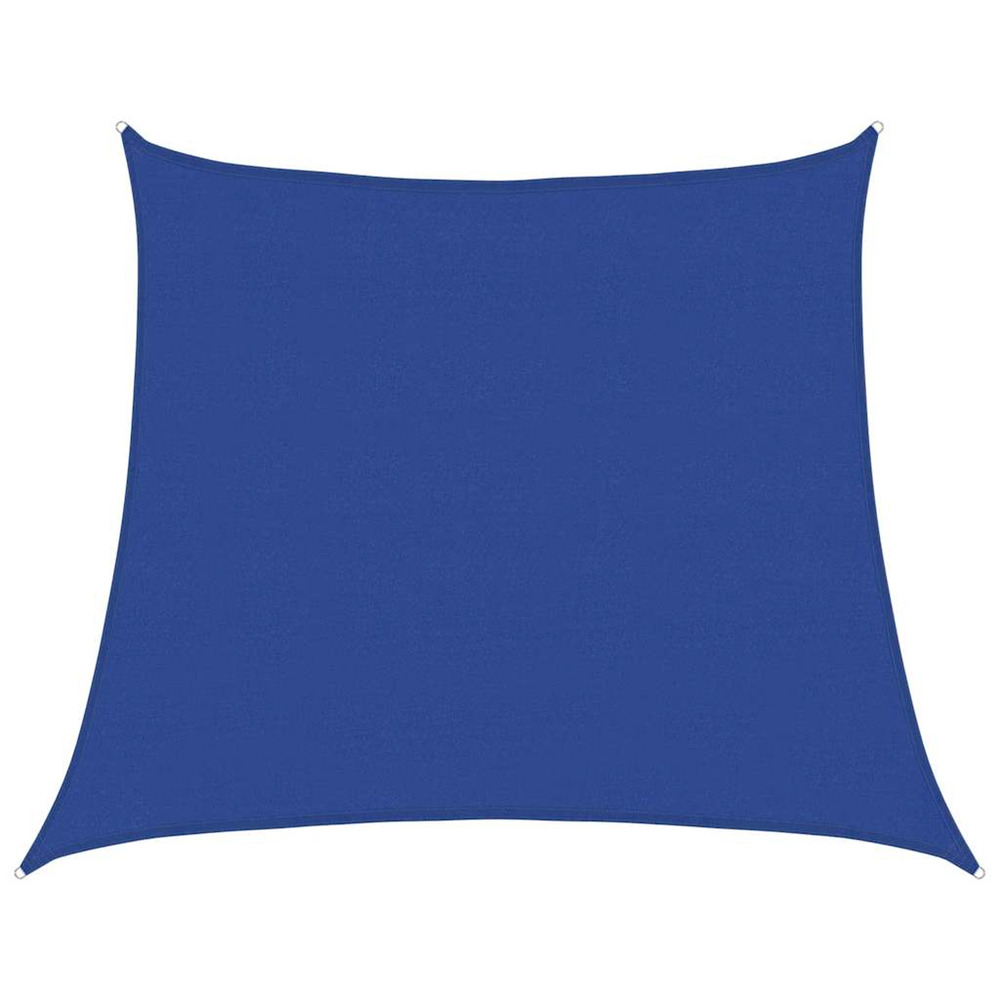 Voile d'ombrage 160 g/m² trapèze bleu 4/5x4 m pehd