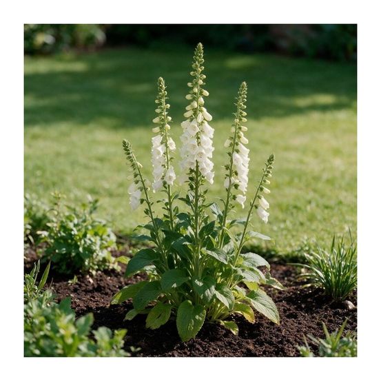 Digitale purpurea alba 20cm godet 9cm - digitalis