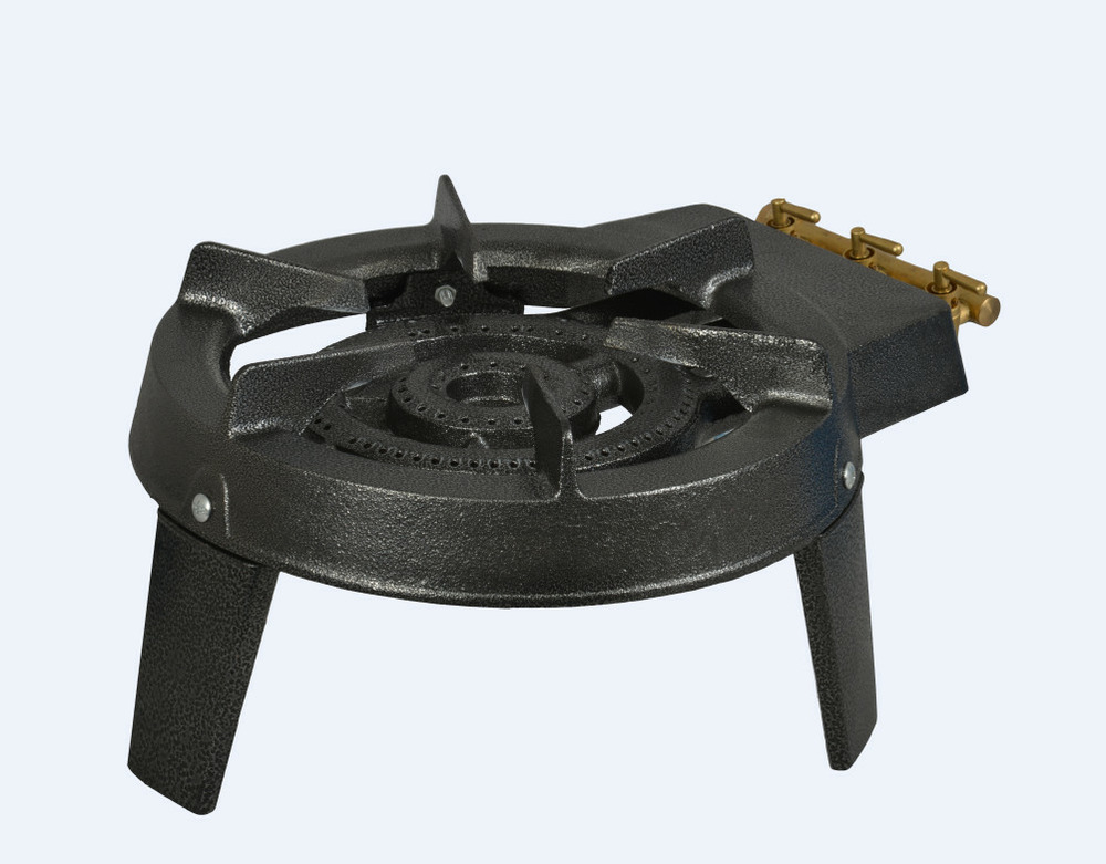 Réchaud à gaz tripatte en fonte 7kw - ht-c-0003