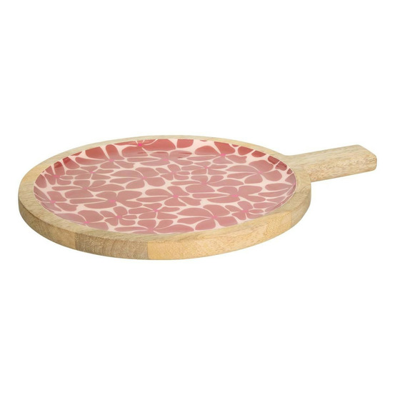 Assiette de présentation en bois