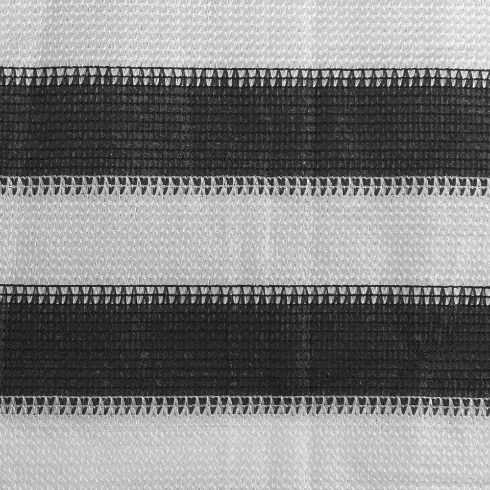 Écran de balcon pehd 120x300 cm anthracite et blanc
