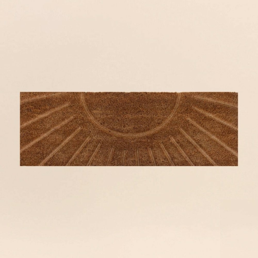 Paillasson de marche motif soleil 25x75cm
