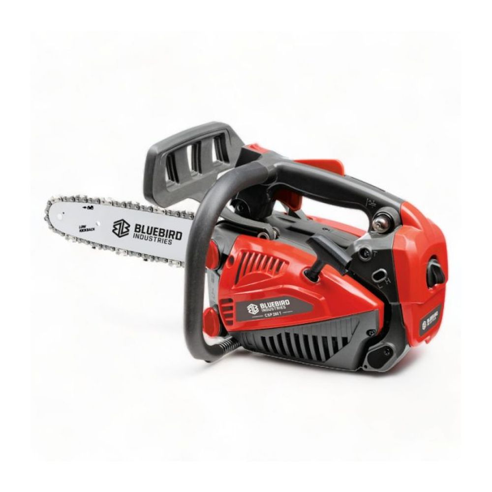 Tronconneuse d'élagage thermique semi-professionnel anti vibration, lame 25 cm - bluebird csp 280t
